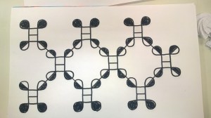 Ornamentti mustavalkoinen toinen versio