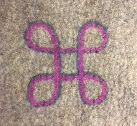 Hannun vaakuna_huovutuksen harjoitustyö